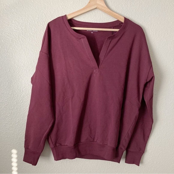 Universal Standard Notch Sweatshirt - Picture 2 of 9